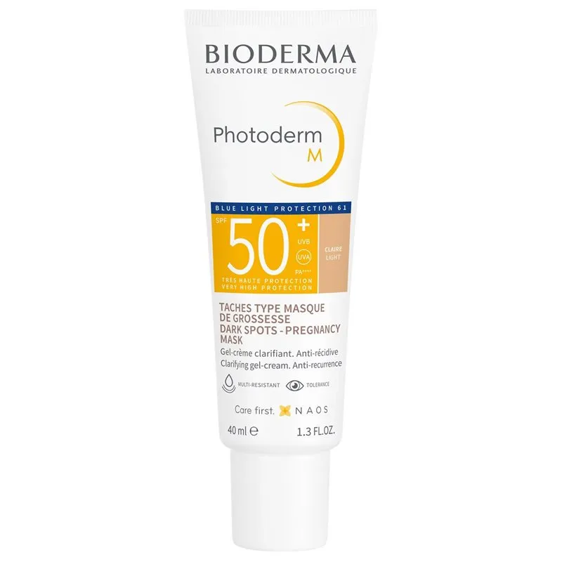 Bioderma Photoderm M SPF 50+ Protezione dalla luce blu Tono chiaro 40 ml