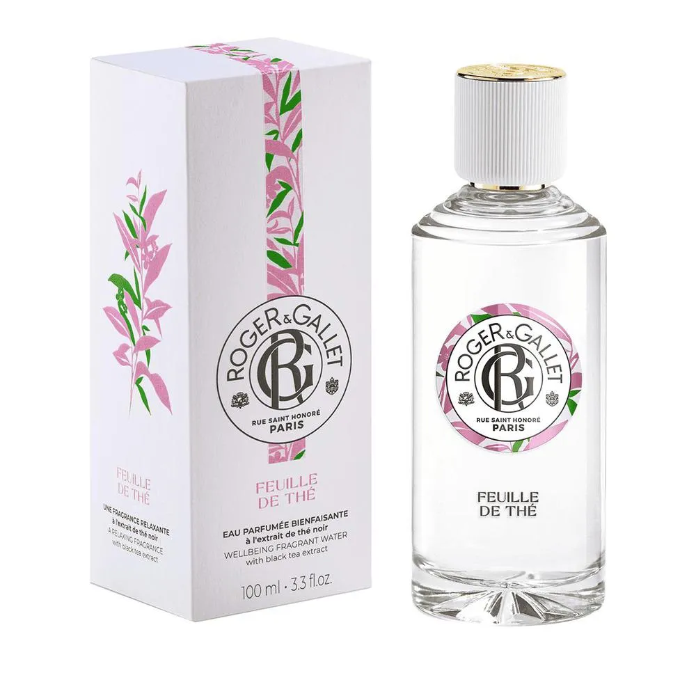 Feuille De Thé Eau Parfumante Bienfaisante Vaporizzatore 100ml