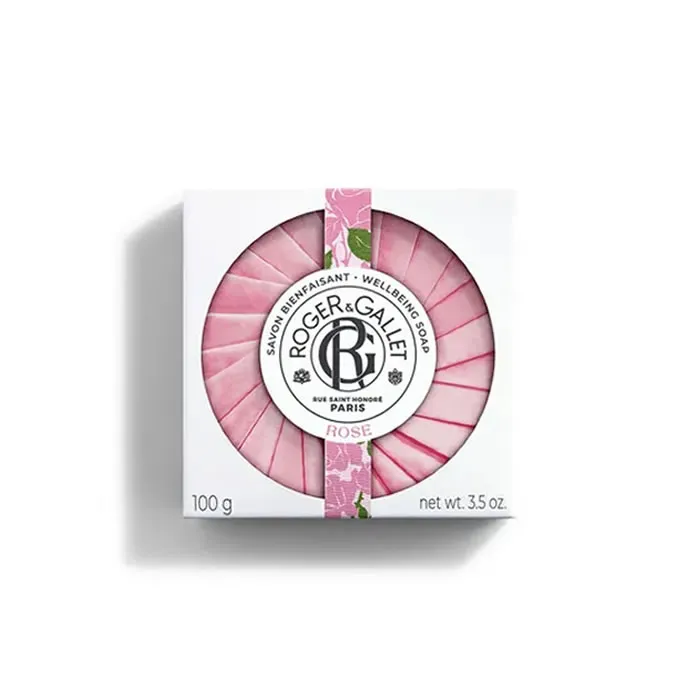 Sapone profumato al rosa Roger & Gallet 100 g