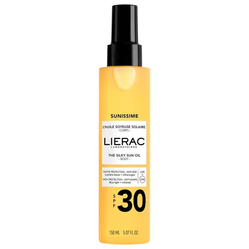 Lierac Sunissime Olio Corpo Setoso Solare SPF 30 150ml