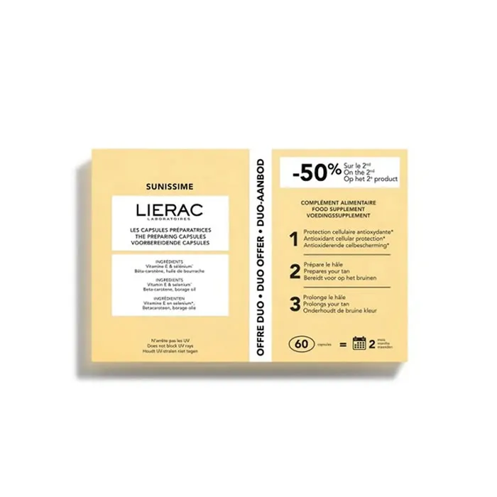 Lierac Sunissime Abbronzatura 2 x 30 Capsule