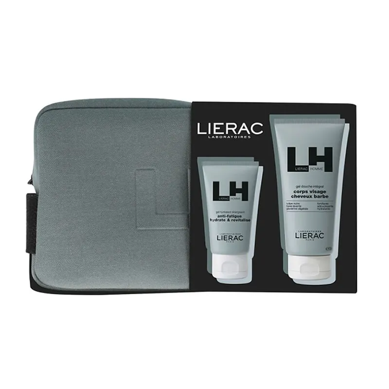 Lierac Homme Gel Idratante Energizzante 50 ml Set 3 Pezzi