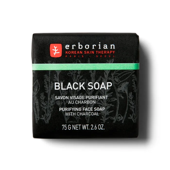 Sapone al carbone nero Erborian 75 g