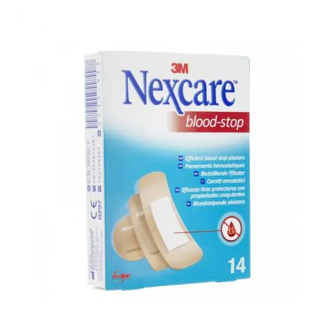 Assortimento di 14 unità per arresto del sangue Nexcare