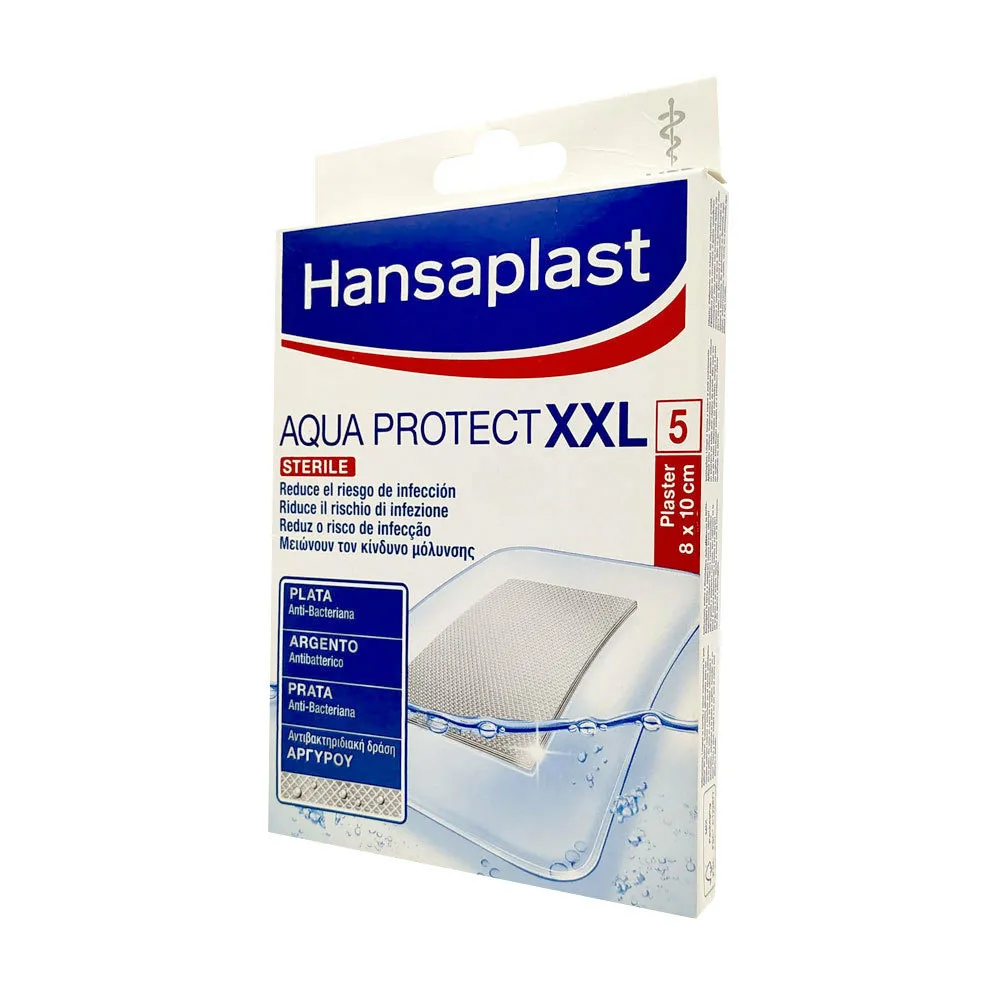 Cerotti Hansaplast Aqua Protect Med 8×10 cm 5 pezzi