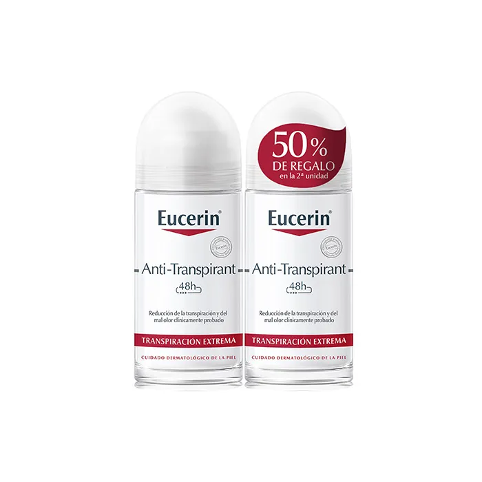 Eucerin Deodorante Antitraspirante Roll-On 2x50ml