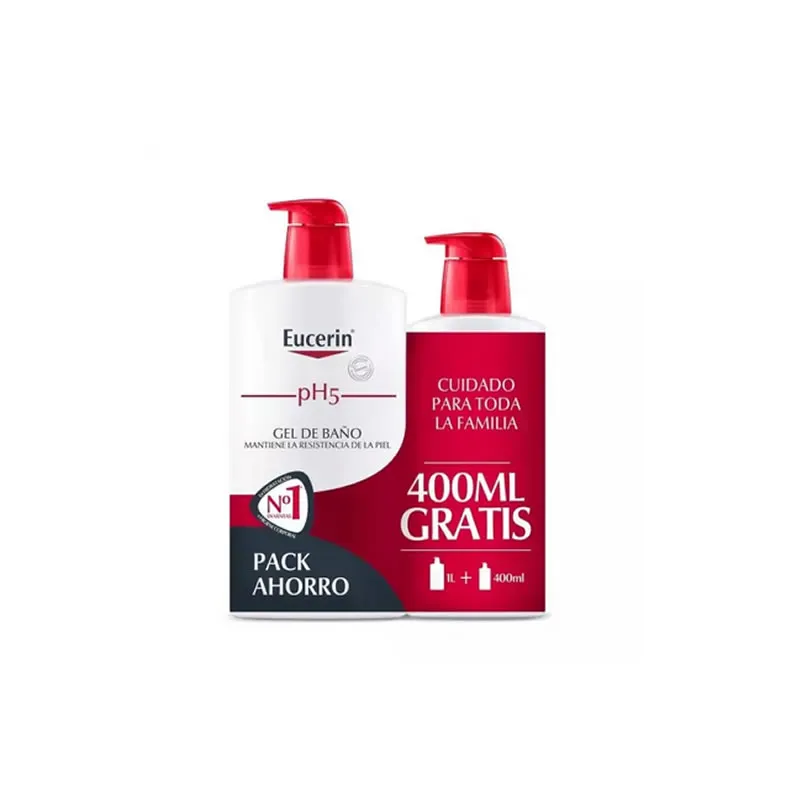 Eucerin pH5 Gel Doccia 1000ml + Ricarica 400ml