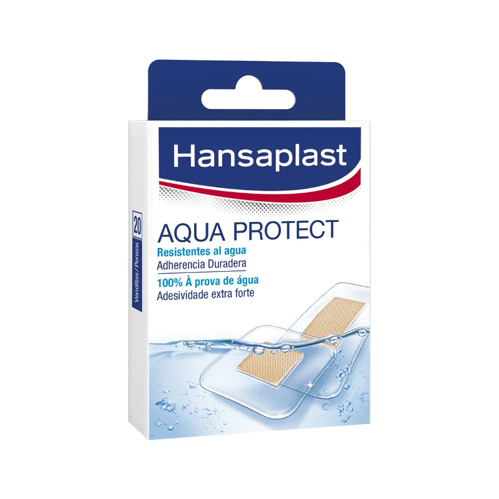 Hansaplast Aqua Protect Due Misure 20 Pezzi