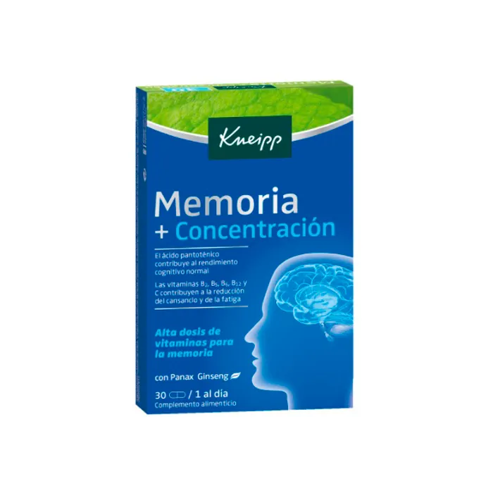Kneipp Memoria Concentrazione 30 Capsule