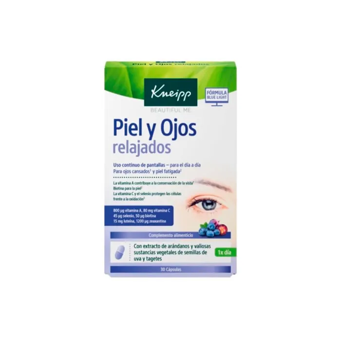 Kneipp Pelle e Occhi Rilassati 30 Capsule