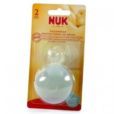 Paracapezzoli rotondi in silicone Nuk, 2 unità