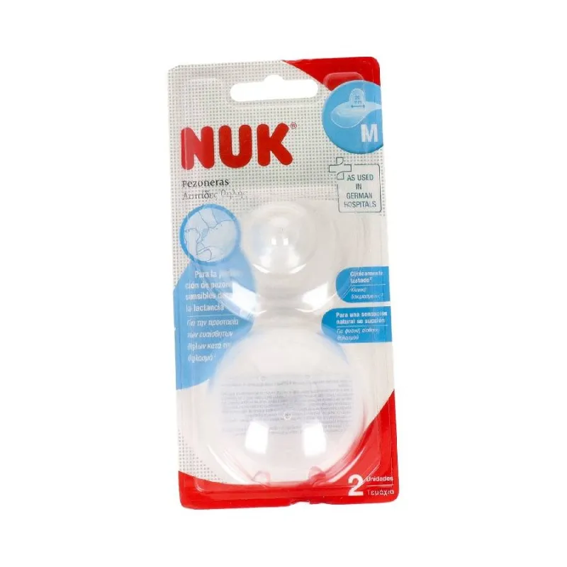 Paracapezzoli in silicone Nuk taglia M 2U