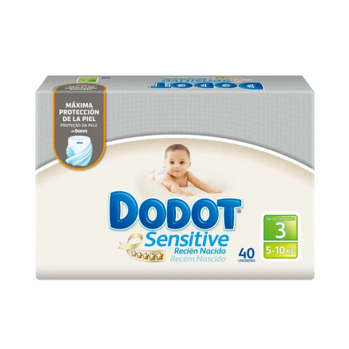 Dodot Sensitive Newborn T-3 40 unità