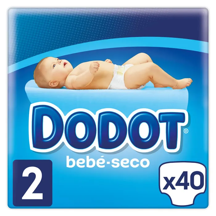 Pannolini Dodot Baby-Dry taglia 2, 40 pannolini