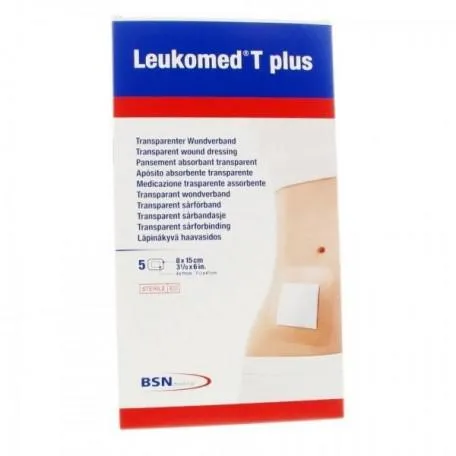 Medicazioni post-operatorie Bsn Medical Leukomed 8x15cm 5 pz