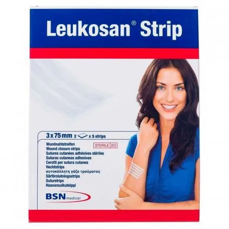 Striscia Leukosan Bsn Medical 3x75mm 5 strisce