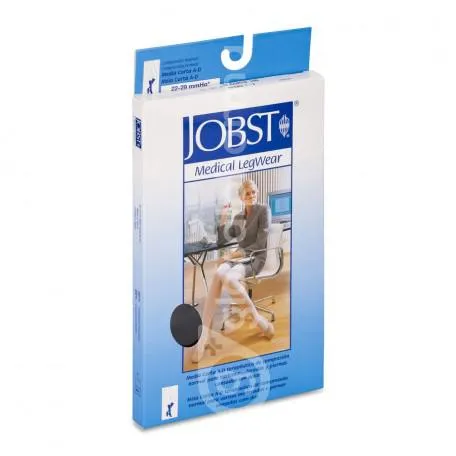 Collant corti a compressione regolare Jobst, neri, taglia 3, BSN Medical