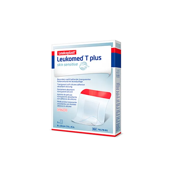 Leukomed T Plus Pelle Sensibile 8x10cm 5U
