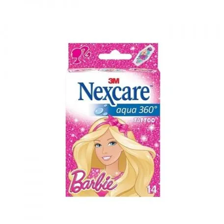 Barbie Aqua 360 Tattoo 14 unità Nexcare