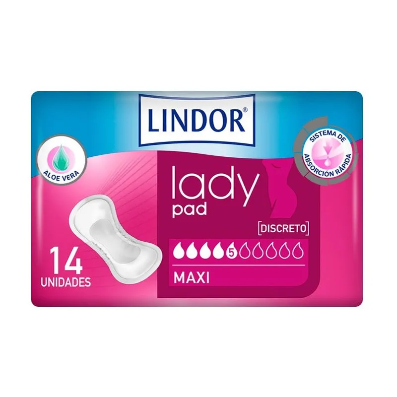 Lindor Light Assorbente per Incontinenza Urinaria MoliMed Maxi 660 ml 14 Unità