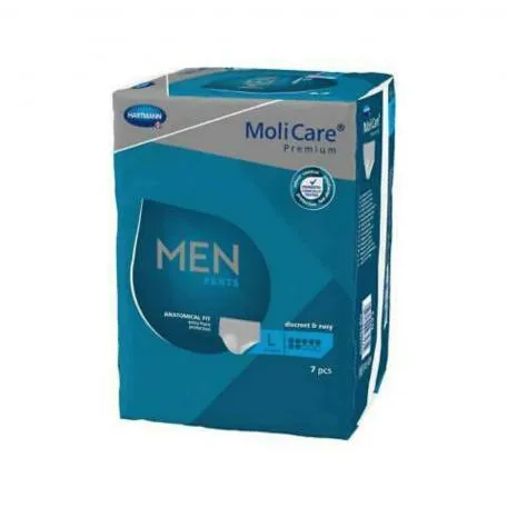 Hartmann Premium Men Pants 7 Drops Pannolino maschile taglia L 7 unità Molicare