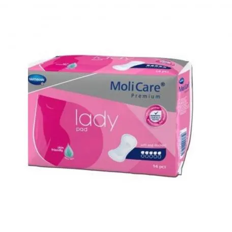 Hartmann Premium Lady 5 gocce assorbenti femminili 14 unità Molicare