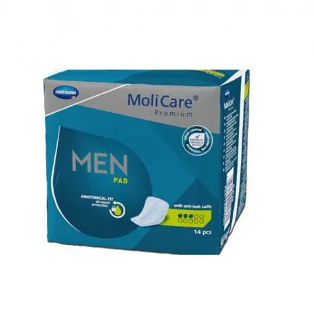 Hartmann Premium Men Pad 3 gocce protezione maschile 14 unità Molicare