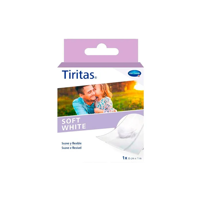 Cerotti elastici Hartmann Sensitive 8 cm x 1 m 1 rotolo