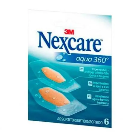 Nexcare Aqua 360 Assortiti 6 cerotti
