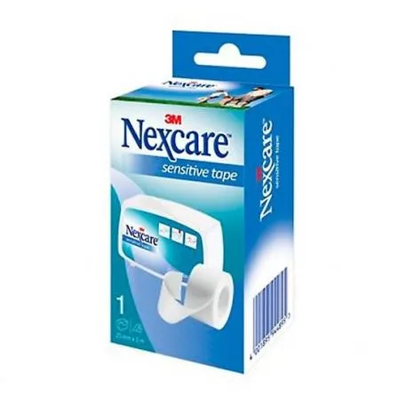 Nastro adesivo 3M Nexcare in carta bianca 5 m x 2,5 cm