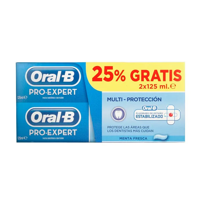 Oral-B Pro-Expert Pasta per gengive 125 ml x 2 unità