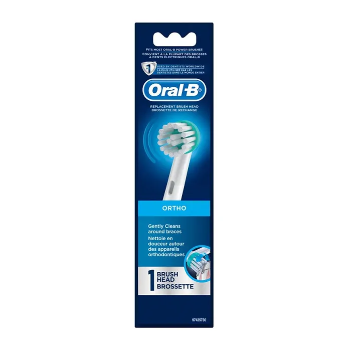Ricarica per spazzolino elettrico Oral-B Ortho 2 pezzi