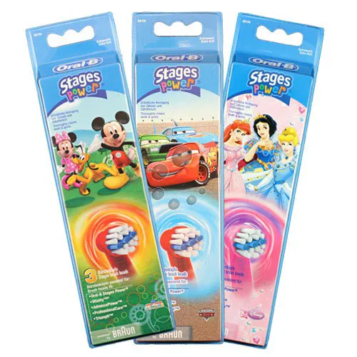 Spazzolino elettrico Oral B Stages Power di ricambio, 3 unità