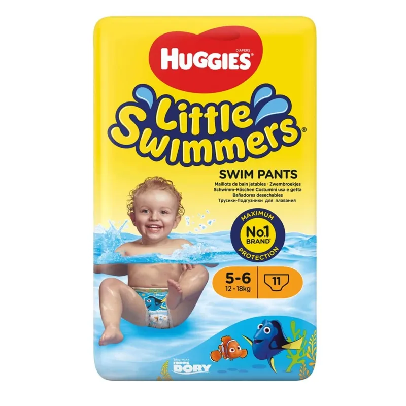 Huggies Little Swimmers Costumi da bagno usa e getta taglia 5-6 11 unità