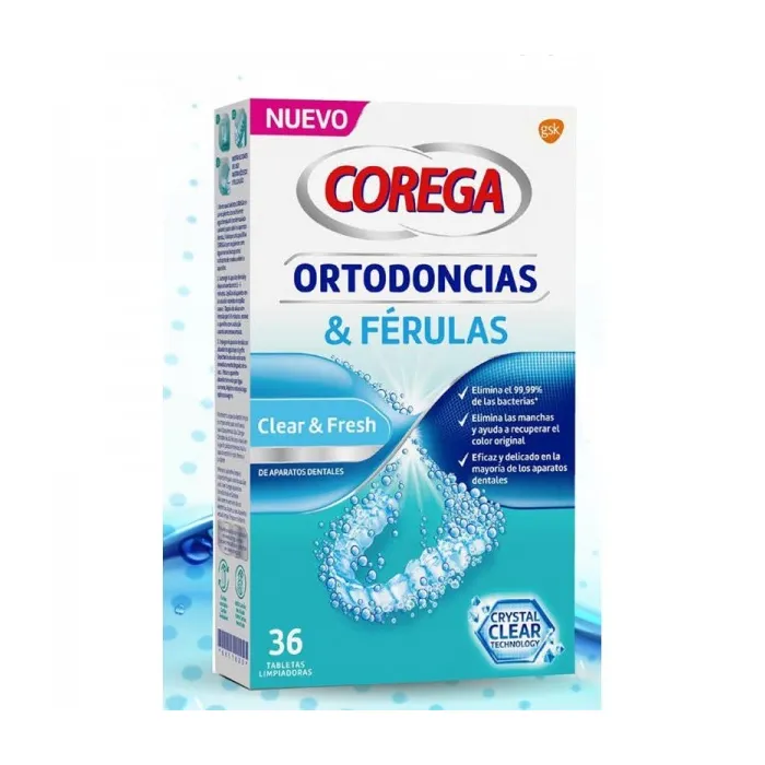 Corega Ortodonzia e Stecche 36 Compresse