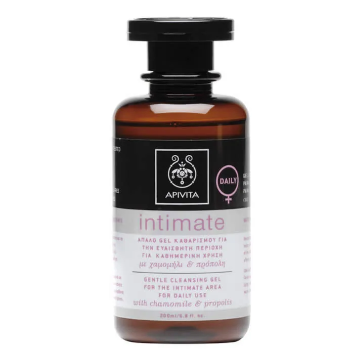 Apivita Gel Detergente Delicato per la Zona Intima per Uso Quotidiano 200ml