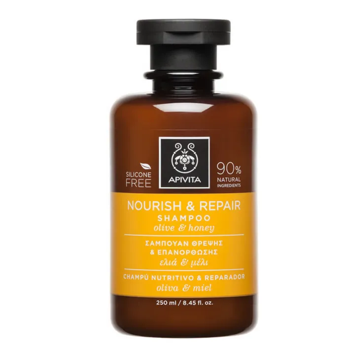 Apivita Shampoo Nutriente e Riparatore con Oliva e Miele 250ml