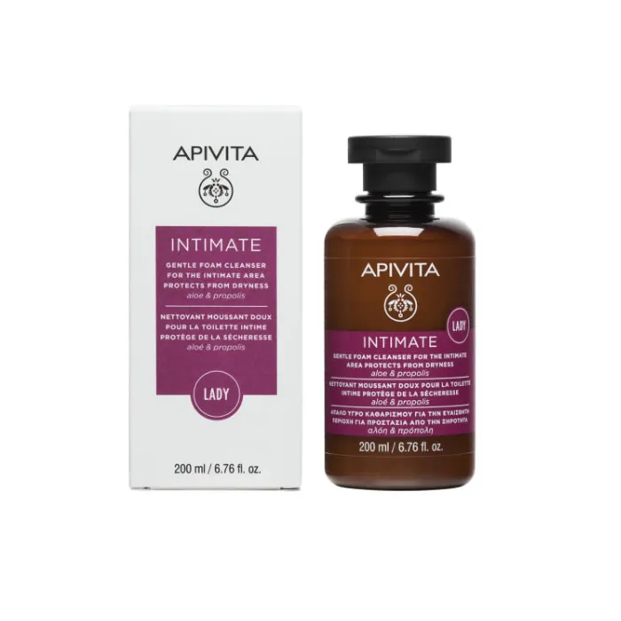 Apivita Detergente Schiumogeno Intimate Zone 200ml