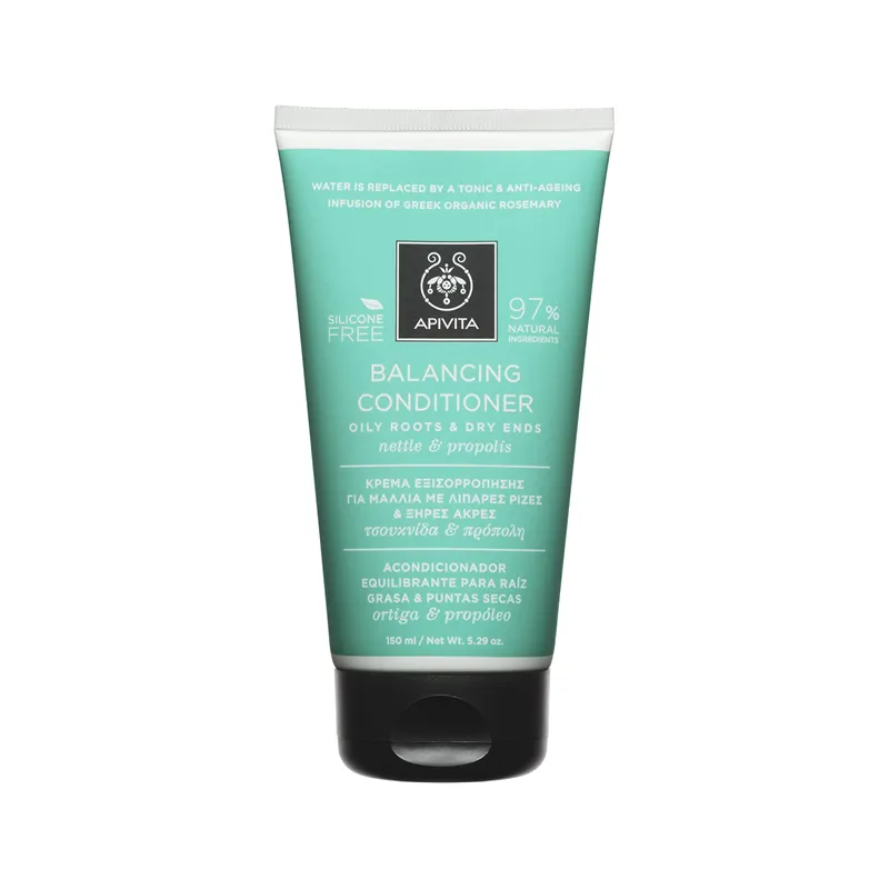 Apivita Balsamo riequilibrante per radici grasse e punte secche 150 ml