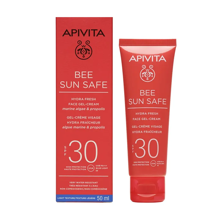 Apivita Bee Sun Safe Hydra Fresh Crema Gel Viso Spf30 50 ml