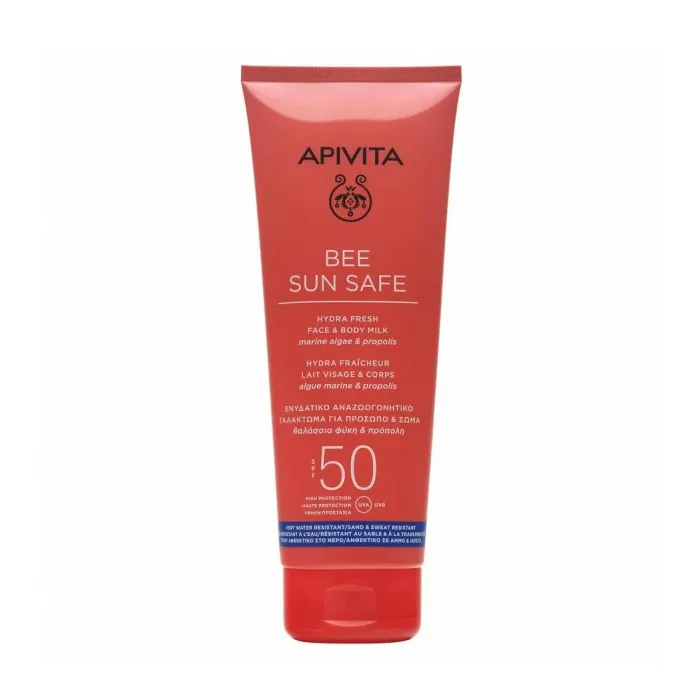 Apivita Bee Sun Safe Hydra Fresh Latte Viso e Corpo SPF50 200ml