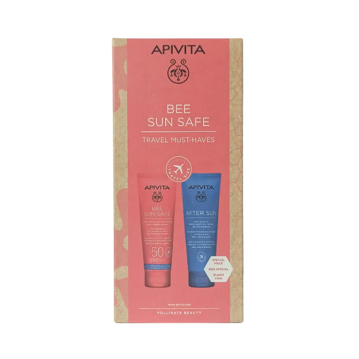 Bee Sun Safe Emulsione idratante viso e corpo SPF50 100 ml Set 2 pezzi