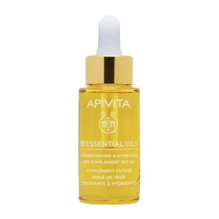 Apivita Essential Oils Day Oil, integratore per la pelle, rinforza e idrata 15 ml