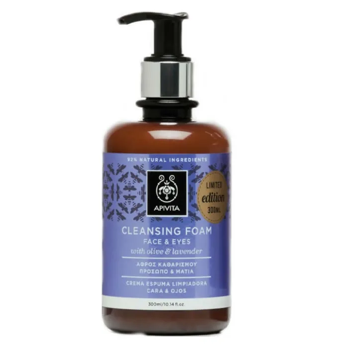 Apivita Schiuma Detergente Viso 300ml