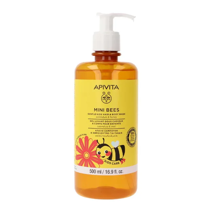 Apivita Mini Bees Gel per neonati Calendula e miele 500 ml