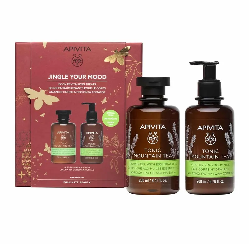 Apivita Revitalising Body Treatment Set 2 pezzi