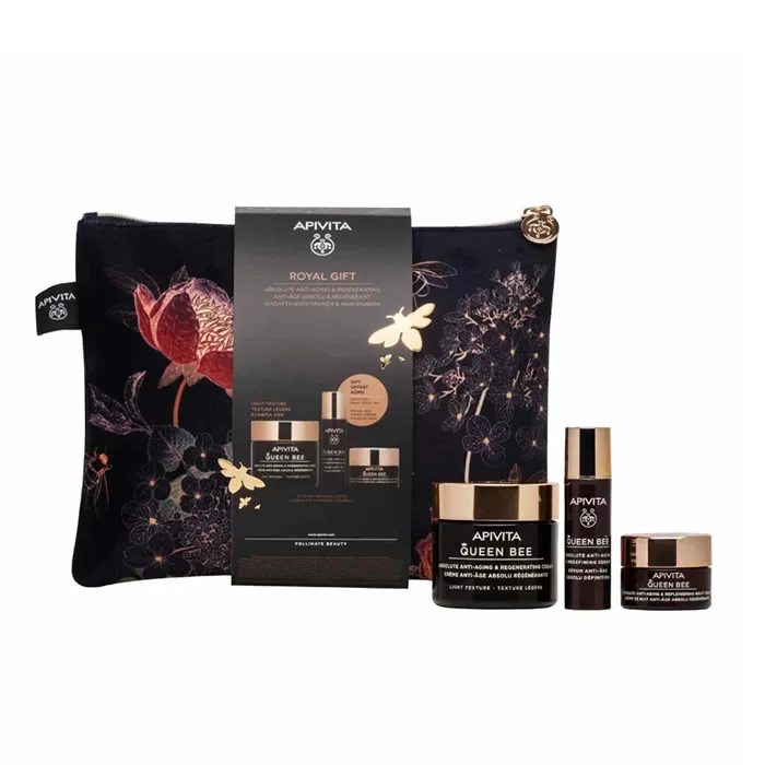 Apivita Queen Bee Crema Anti-Età Olistica 50 ml Set 3 Pezzi