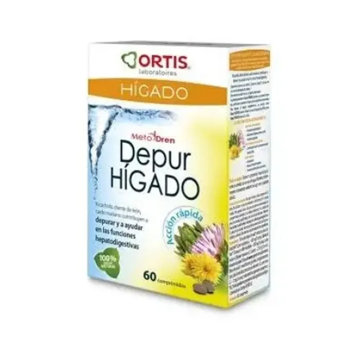 Ortis Methoddraine Depuratore del Fegato 60 Compresse