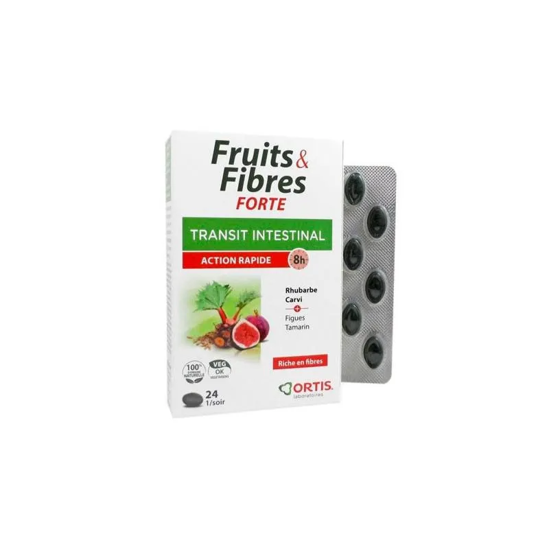 Ortis Frutta e Fibre Forte 24 Compresse