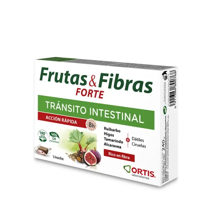 Ortis Fruit and Fiber Intestinal Transit Forte 12 Cubi